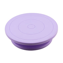 Load image into Gallery viewer, 6Pcs/Set Plastic Cake Turntable Rotating Cake Plastic Dough Pastry Decorating Cream Stand Rotary Table DIY Pan Baking Tool