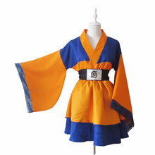Load image into Gallery viewer, Anime Lolita Dress Cosplay Costume Akatsuki Kimono Maid Dress Uchiha Sasuke Lolita Clothes Suits