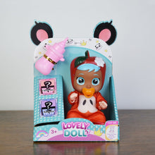 Load image into Gallery viewer, 6-inch Cry Tears Doll Girl's Toy 3D Simulation Baby Crying Doll Creative Cute Doll Children Birthday Gift