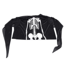 Load image into Gallery viewer, Skeleton Costume Scary Halloween Costumes for Kids Adult Horror Vampire Zombie Skull Children Robe Devil Halloween Dress