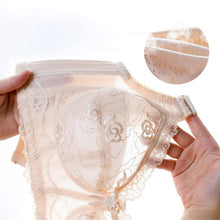 Load image into Gallery viewer, Wireless Bras for Women Embroidery Sexy Lingeire Minimizer Ultra Thin Underwear B C D E Cup