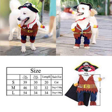Load image into Gallery viewer, Pet Cat Costumes Pirate Skull Pattern Halloween Party Costume Clothes Accessories
