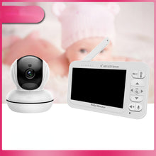 Load image into Gallery viewer, 5-Inch HD Wireless Baby Monitor PTZ Rotating Elderly Safety Care Soothing Cradle
