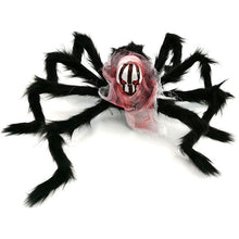 Load image into Gallery viewer, Black Spider Halloween Decoration Haunted House Prop Indoor Outdoor Decoration