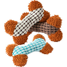 Load image into Gallery viewer, Simulation Corn Toy Pipetao Plush Sound Microfiber Bone Dog Molar Pet Toy