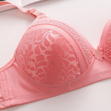 Load image into Gallery viewer, Large Size Women's Bra Without Steel Ring Adjustment Fashionable Luxury Thin Underwear