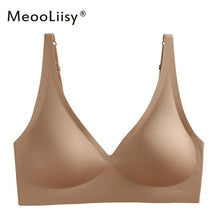 Load image into Gallery viewer, MeooLiisy Seamless Bra Wire Free Push Up Brassieres Pitted Bra Women's Underwear Sexy Intimates Women's Lingerie Underwear