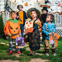 Load image into Gallery viewer, 6Pcs Halloween Paper Gift Bag Trick Or Treat Pumpkin Ghost Candy Cookie Snack Treat Bags Kids Halloween Party Gift Packaging