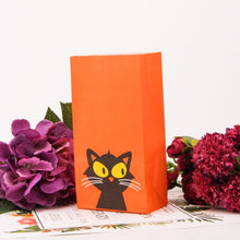 Load image into Gallery viewer, 6PCS Halloween Paper Candy Box Gift Bags Colorful Cat Pumpkin Bat Cookie Candy Boxes Happy Halloween Party Kid Gifts Supplies