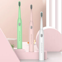 Load image into Gallery viewer, Ultrasonic Electric Toothbrush USB Rechargeable Soft Bristles Adult Children's Toothbrush