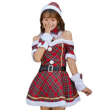 Load image into Gallery viewer, Cute Santa Claus Costume Cosplay For Women Christmas Costume Dress For Adult