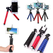 Load image into Gallery viewer, Universal Sponge Tripod Cell Phone Holder