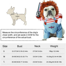 Load image into Gallery viewer, Summer Rain Deadly Doll Dog Costume Dog Costume Halloween Dog Costume Holiday Must-have