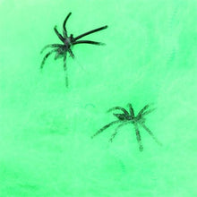 Load image into Gallery viewer, Hanyu Happy Halloween Decoration Halloween Masquerade Props Cotton Cobwebs Spiderweb with Spiders