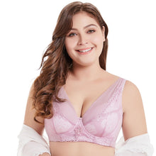 Load image into Gallery viewer, Women D E Cup Bra Plus Size Lace Vest Brassiere Push Up Bras 36 To 50