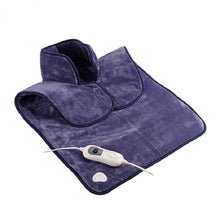 Load image into Gallery viewer, 220-240V EU Plug Extra Big Heat Wrap 60*90cm Microplush Electric Heating Pad for Neck Back and shoulder Pain Relief Heat Therapy