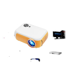 Load image into Gallery viewer, Factory A10 Mini Projector Home Portable Outdoor Same Screen with Mobile Phone Projector HD 1080P Wholesale