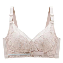 Load image into Gallery viewer, Sexy Lace Seamless Underwear Large Cup Without Steel Ring Gather Bra Upper Support Adjustable Breast Underwear Women