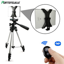 Load image into Gallery viewer, Aluminum Camera Tripod Tablet Mount Holder Stand for iPad Pro Air Mini iPhone X 7 8 Plus Samsung S8