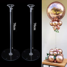 Load image into Gallery viewer, 7/11/19 Tube Balloon Holder Balloons Stand Column Confetti Balloon Kids Birthday Party Baby Shower Wedding Decoration Supplies