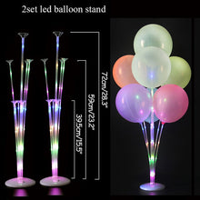 Load image into Gallery viewer, 7/11/19 Tube Balloon Holder Balloons Stand Column Confetti Balloon Kids Birthday Party Baby Shower Wedding Decoration Supplies