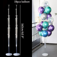 Load image into Gallery viewer, 7/11/19 Tube Balloon Holder Balloons Stand Column Confetti Balloon Kids Birthday Party Baby Shower Wedding Decoration Supplies