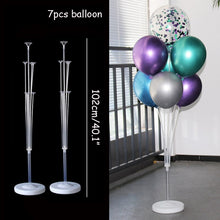 Load image into Gallery viewer, 7/11/19 Tube Balloon Holder Balloons Stand Column Confetti Balloon Kids Birthday Party Baby Shower Wedding Decoration Supplies