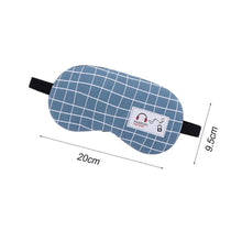 Load image into Gallery viewer, 7 Patterns Sleeping Mask Eyepatch Soft Eye Sleep Mask Fashion Striped Moon Style Creative Travel Relaxing Sleeping Aid Blindfold