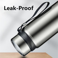 Load image into Gallery viewer, 700/1000/1200ml Large Capacity Double Stainless Steel Thermos For Water Vacuum Flask Insulated Thermo Bottle With Tea Infuser