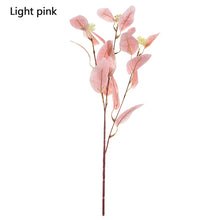 Load image into Gallery viewer, 70cm Autumn Style Eucalyptus Leaf Simulation Silk Plants Fake Flowers Branch Rack Potted DIY Garden Wedding Party Home Decor