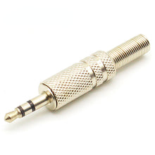 Load image into Gallery viewer, 1pc Replacement 3.5mm 3 Pole Male Repair Headphones Audio Jack Plug Connector Soldering For Most Earphone Jack