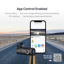 Load image into Gallery viewer, 70mai Car DVR 1S APP & English Voice Control 70mai 1S 1080P HD Night Vision 130FOV Dash Camera Auto Recorder WiFi Dash Cam