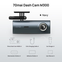 Load image into Gallery viewer, 70mai Dash Cam M300 Car Camera 1296P Night Vision 70mai M300 Car DVR Recorder 24H Parking Mode WIFI & App Control