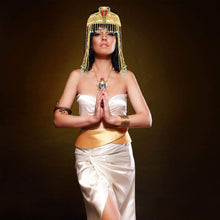 Load image into Gallery viewer, Women's Egyptian Headband Snake Beaded Headpiece Women's Egyptian Costume Accessory Beaded Headdress