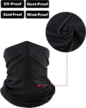 Load image into Gallery viewer, Summer UV Protection Neck Gaiter Scarf Face Cover Scarf