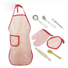 Load image into Gallery viewer, Children's Cake Cooking Baking Apron Mold DIY Suit