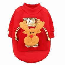 Load image into Gallery viewer, Solu Christmas Dog Clothes for Dogs Coat Elk Costume Winter Halloween Costume for Small Big Dogs Pet Clothing Outfit