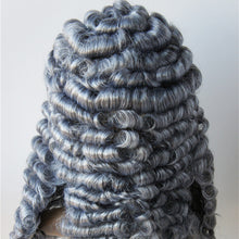 Load image into Gallery viewer, Cosplay Men and Women Judge Special Wig Curly Wig Gray Wig without Bangs Wig