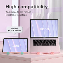 Load image into Gallery viewer, llano Laptop Stand Notebook Stand Radiator Adjustable Portable Tablet Stand Suitable For 11-15.6inch