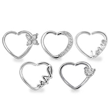 Load image into Gallery viewer, New Zircon Nose Ring Earrings Ear Bone Stud Piercing Jewelry