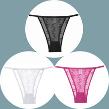 Load image into Gallery viewer, 3PCS/Set Sexy Low-waist Briefs Female Underpants Panty Breathable Women Lingerie Intimates S-XL Transparent Lace Women Panties