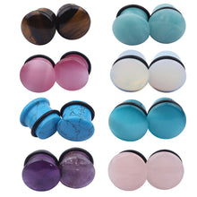 Load image into Gallery viewer, Stone Set Belt Tire Auricle 4-16mm Ear Extender Piercing Jewelry
