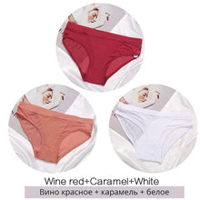 Load image into Gallery viewer, Women Low Waist Panties M-XL Ladies Briefs Female Underwear Fashion Lingerie Transparent Mesh Underpants