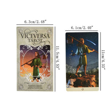 Load image into Gallery viewer, 78pcs Vice Versa Tarot Kit Tarot Cards Oracle Deck Family Party Board Game