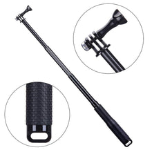 Load image into Gallery viewer, 19'' Waterproof Hand Grip Extendable Selfie Stick Handle Monopod Adjustable Pole Compatible With GoP Monopod