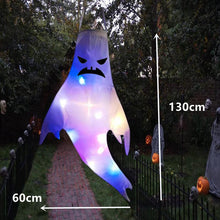 Load image into Gallery viewer, LED Halloween Ghost Outdoor Light Festival Dress Up Skeleton Horror Hanging Glowing Halloween Party Decor