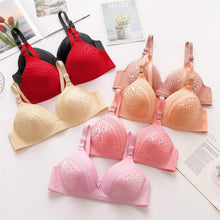 Load image into Gallery viewer, Large Size Women's Bra Without Steel Ring Adjustment Fashionable Luxury Thin Underwear