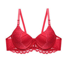 Load image into Gallery viewer, B C Cup Sexy Bra Underwear Solid Push Up Women Bra Lace