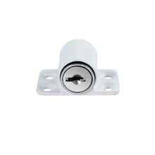 Load image into Gallery viewer, Door lock 8 pcs Zinc Sliding Window Patio Screw ing Pin Push Child Safety Lock Anti-theft With Key White Sliding Patio Door Catch