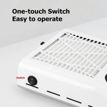 Load image into Gallery viewer, 80W 110V/220V Nail Dust Collector Fan Strong Nail Vacuum Cleaner Manicure Machine Tools With Filter Salon Tools